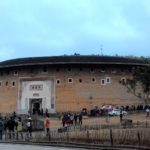 Cilindrische gebouwen in Fujian en Hong Kong